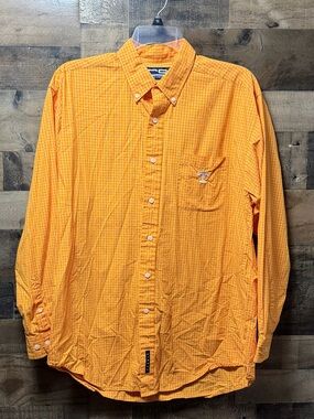 Crable Sportswear Tennessee Volunteers Orange Button Shirt Men’s Large NCAA